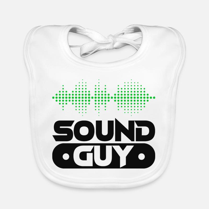 Sound engineer Audio technician Sound engineer Organic Baby Bibs