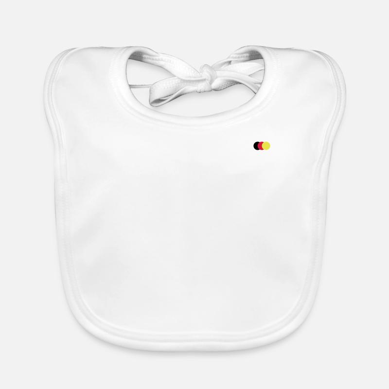 farbige Punkte Baby Bio-Lätzchen