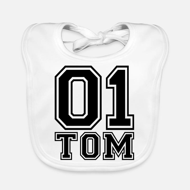 Tom - Nom Bavoir bio Bébé