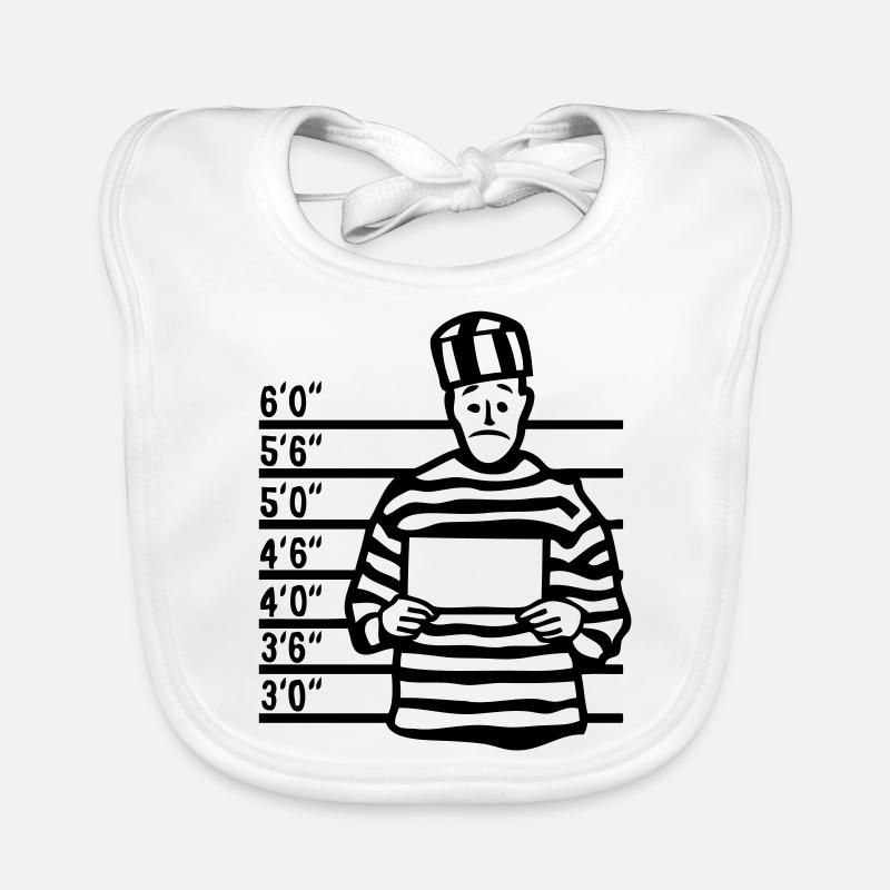 prisoner prisoner sign empty vide1 Organic Baby Bibs