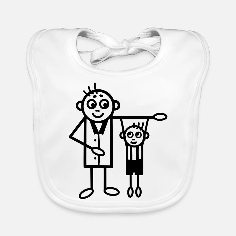 Father & Son Organic Baby Bibs