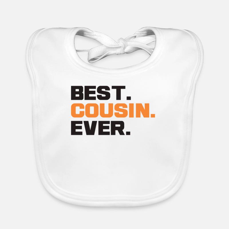 Best Cousin Ever Geschenkidee Baby Bio-Lätzchen