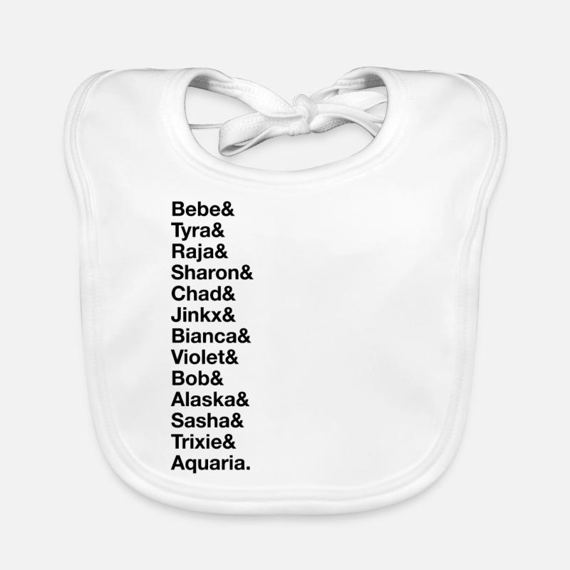 Gagnant Queens! - Bavoir bio Bébé - blanc