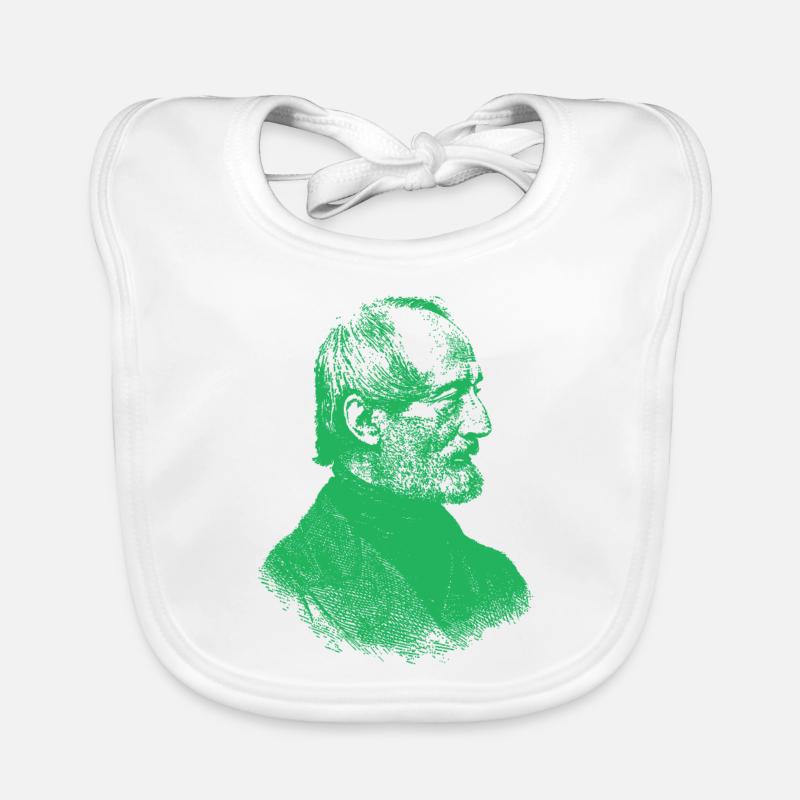 Giuseppe Mazzini Baby Bio-Lätzchen