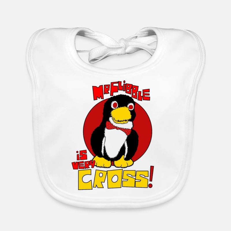 Mr Flibble ist sehr böse Baby Bio-Lätzchen