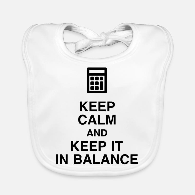 comptable / comptabilité / compter / chiffre Bavoir bio Bébé
