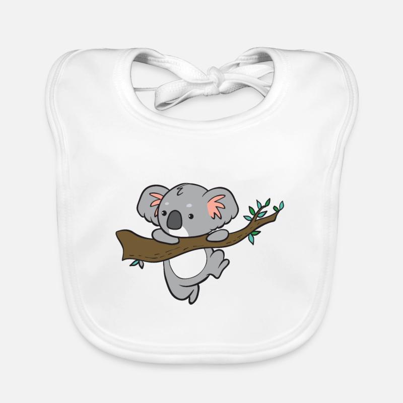 Koala - se bloque sur une branche Bavoir bio Bébé