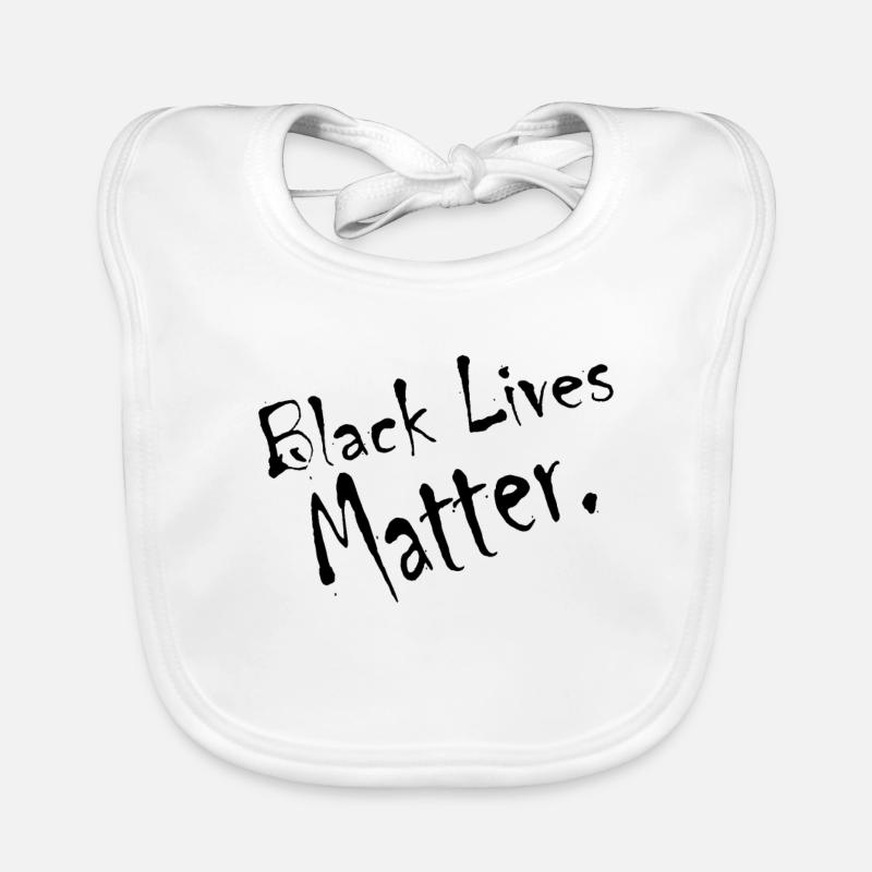 Black lives matter Bavoir bio Bébé