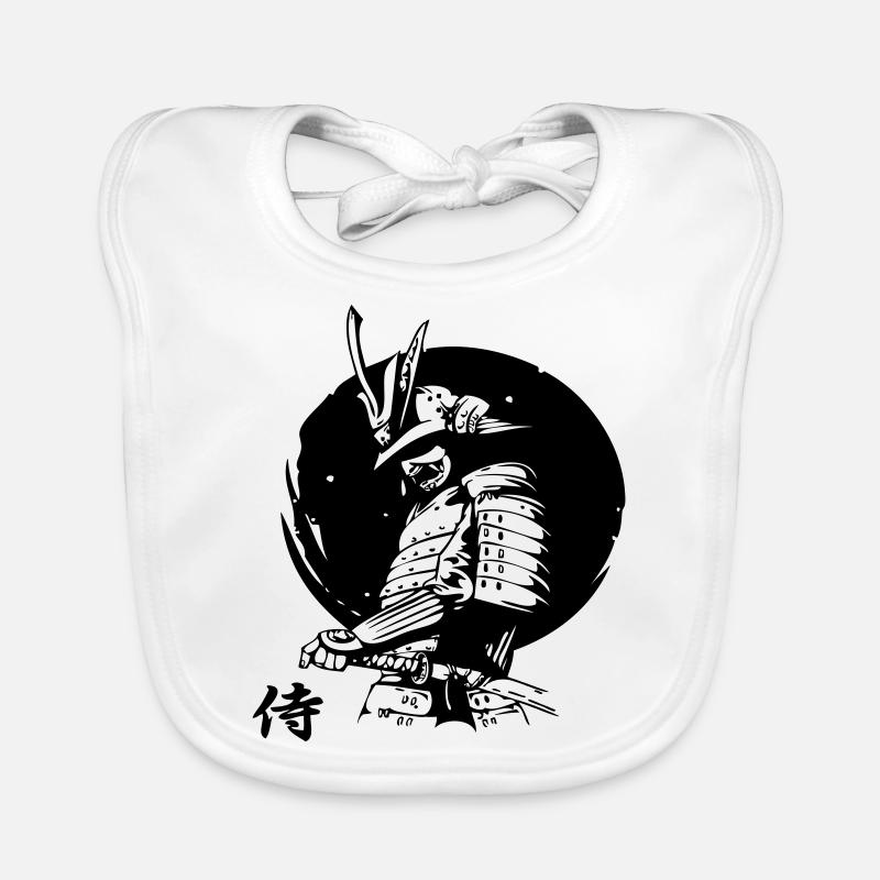 THE REAL SAMURAI Baby Bio-Lätzchen