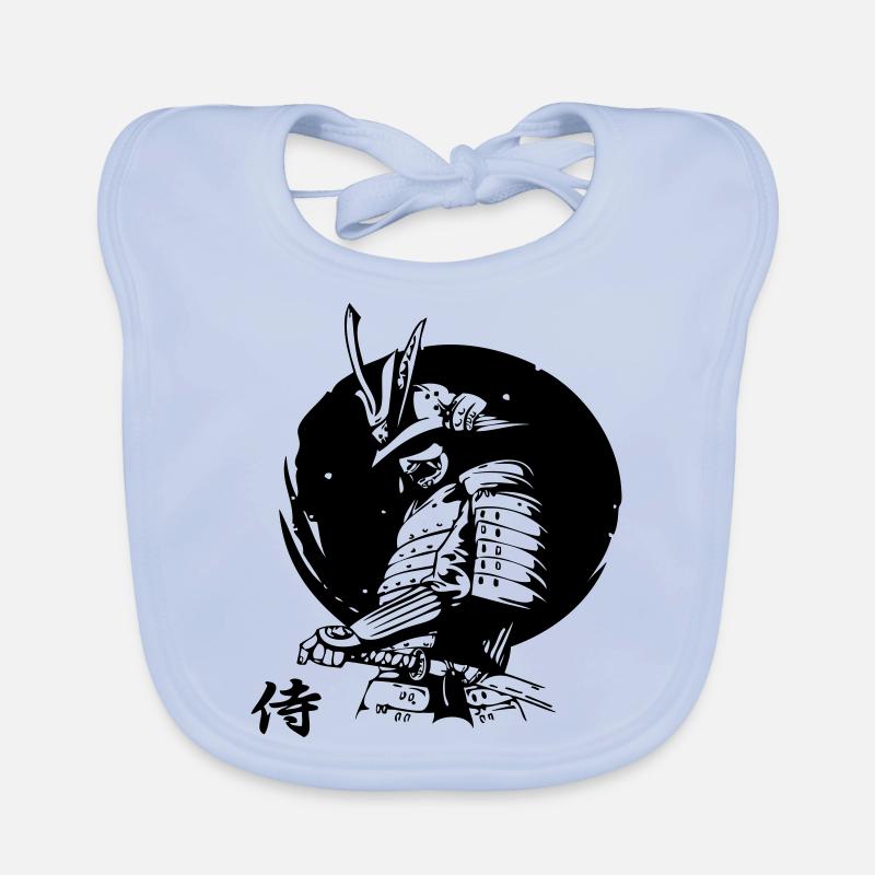 THE REAL SAMURAI Baby Bio-Lätzchen