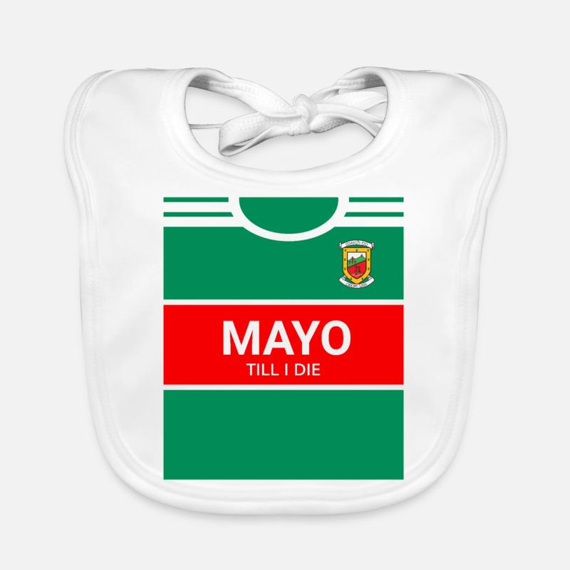 Mayo GAA Organic Baby Bibs
