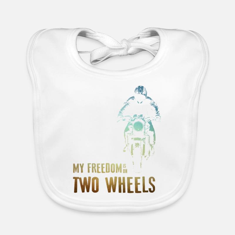 Motorcycle Organic Baby Bibs