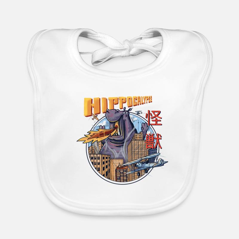 Hippocalypse Baby Bio-Lätzchen