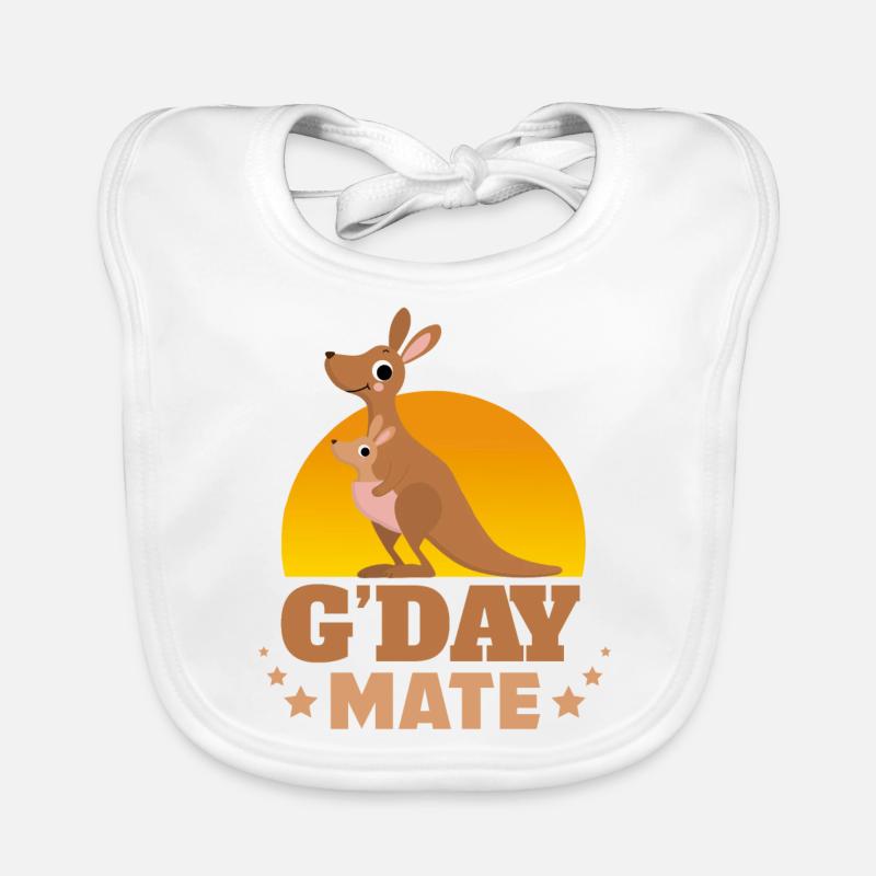 Kangaroo G-Day Mate Organic Baby Bibs