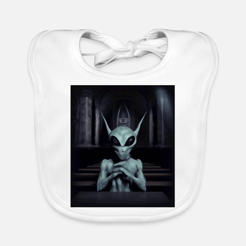 Pixie Alien Organic Baby Bibs
