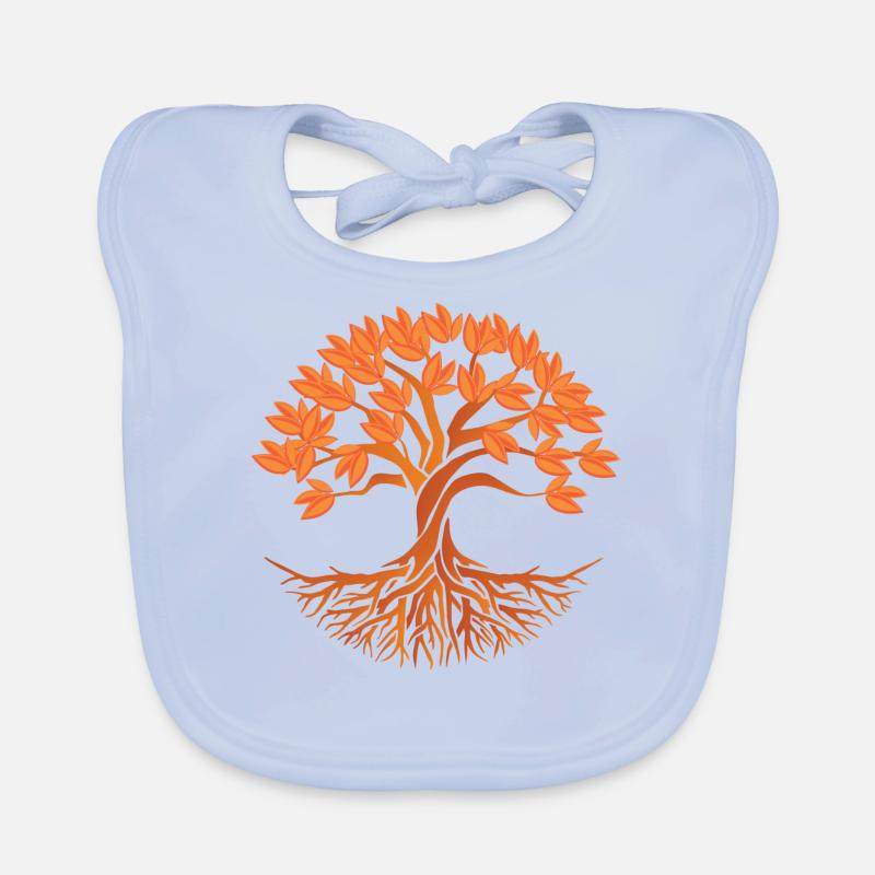 PEACE LOVE TREE Organic Baby Bibs