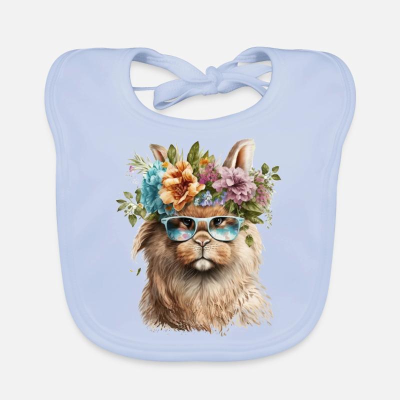 Funny Rabbit Organic Baby Bibs