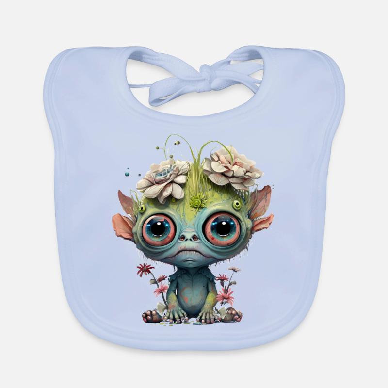 Petit monstre Bavoir bio Bébé