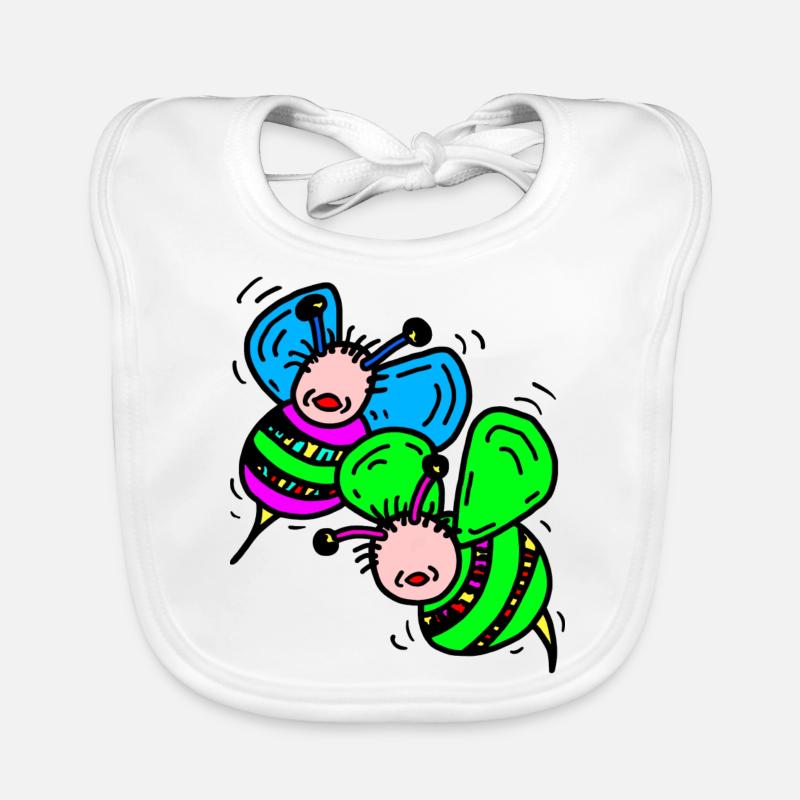 Bees Organic Baby Bibs