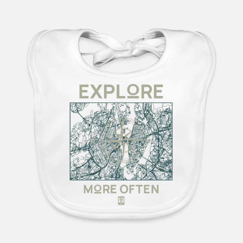 Explore More Often Baby Bio-Lätzchen