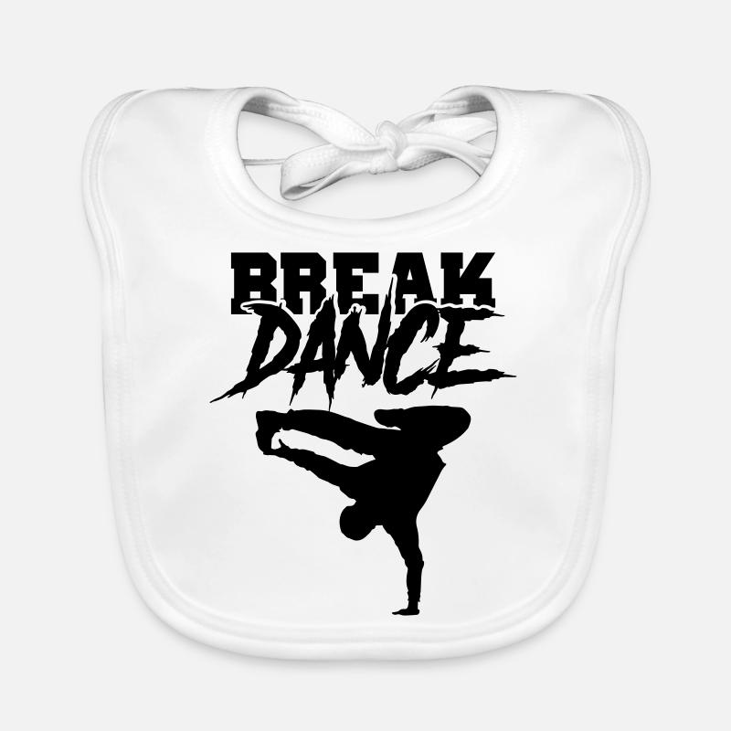 Break Dance Organic Baby Bibs