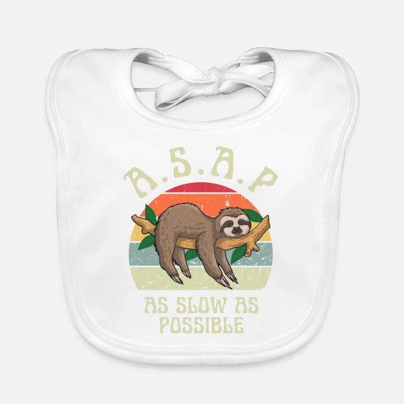 So langsam wie möglich Baby Bio-Lätzchen
