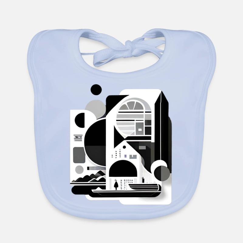 Collage Japan Style Organic Baby Bibs