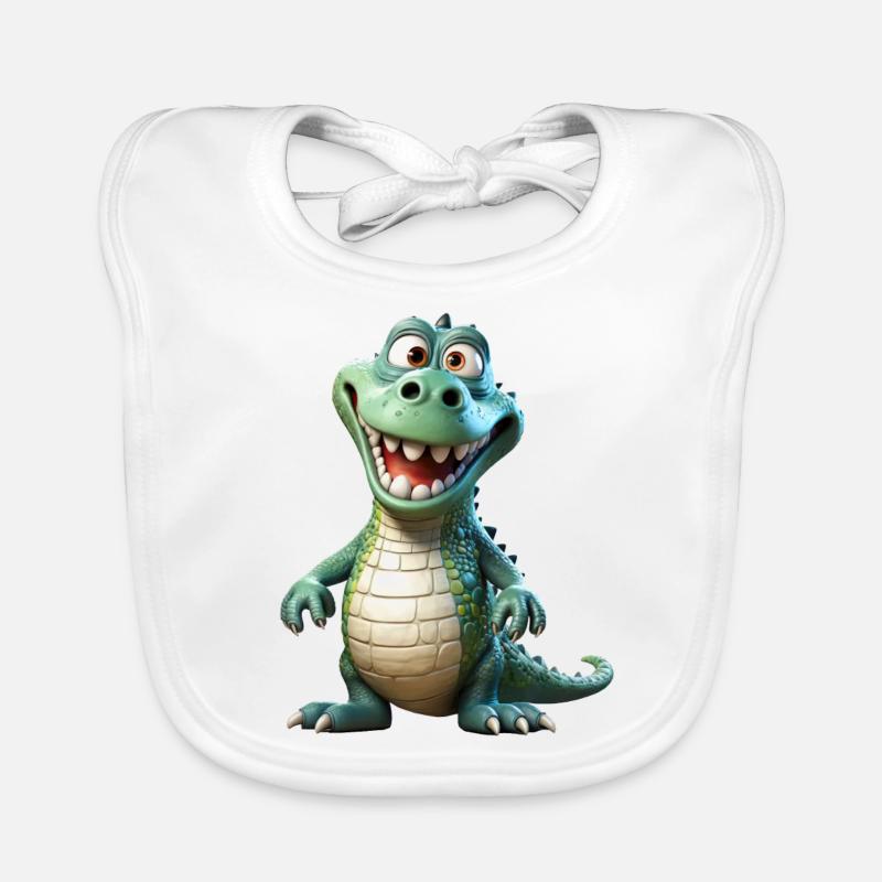 Not all dragons are extinct Organic Baby Bibs