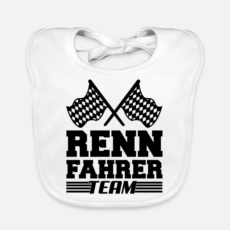 Équipe de course Bavoir bio Bébé