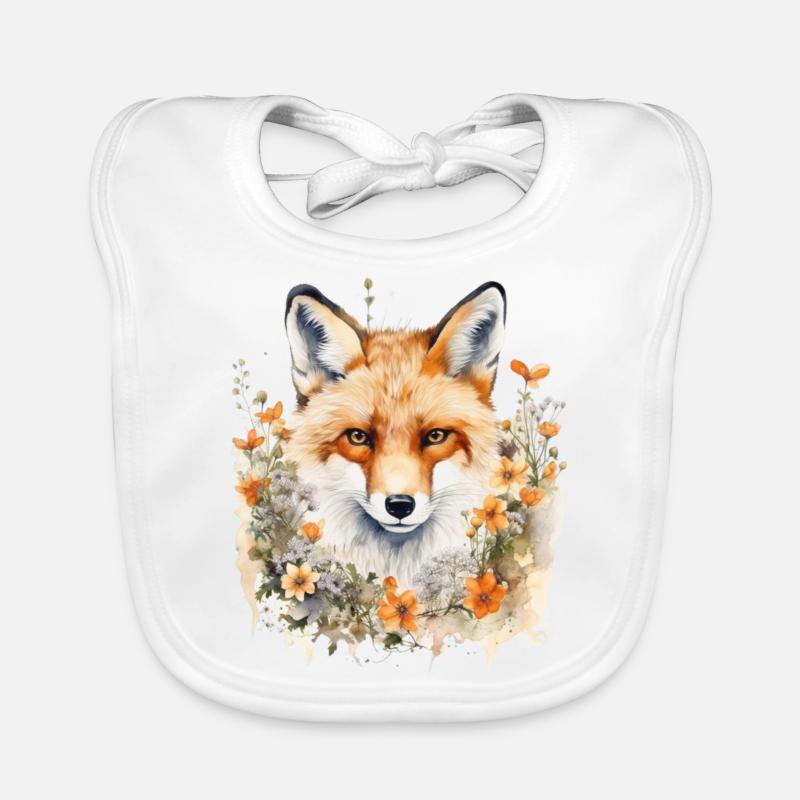 Whimsical Wilderness Baby Bio-Lätzchen