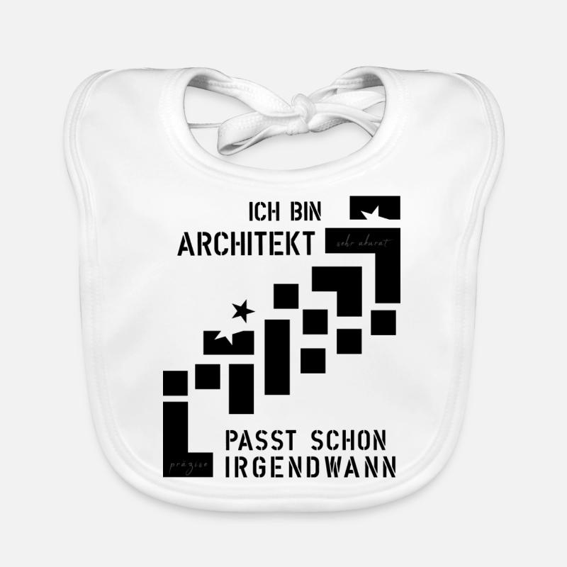 Architecte Bavoir bio Bébé