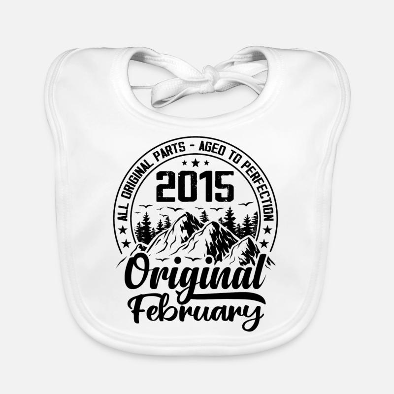 Februar 2014 Original: 10-jähriges Jubiläumsgeschenk Baby Bio-Lätzchen