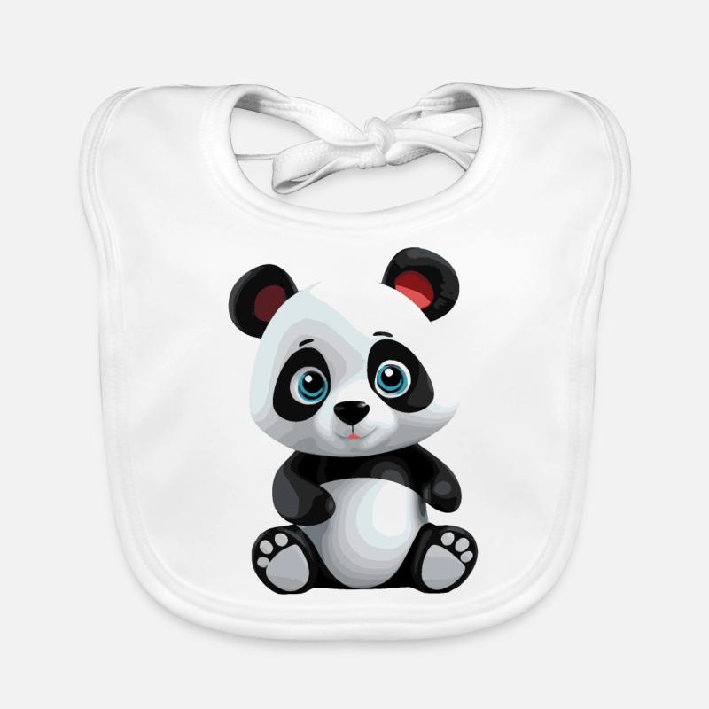 Panda Bavoir bio Bébé