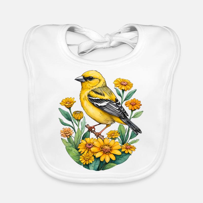Yellow Finch Organic Baby Bibs