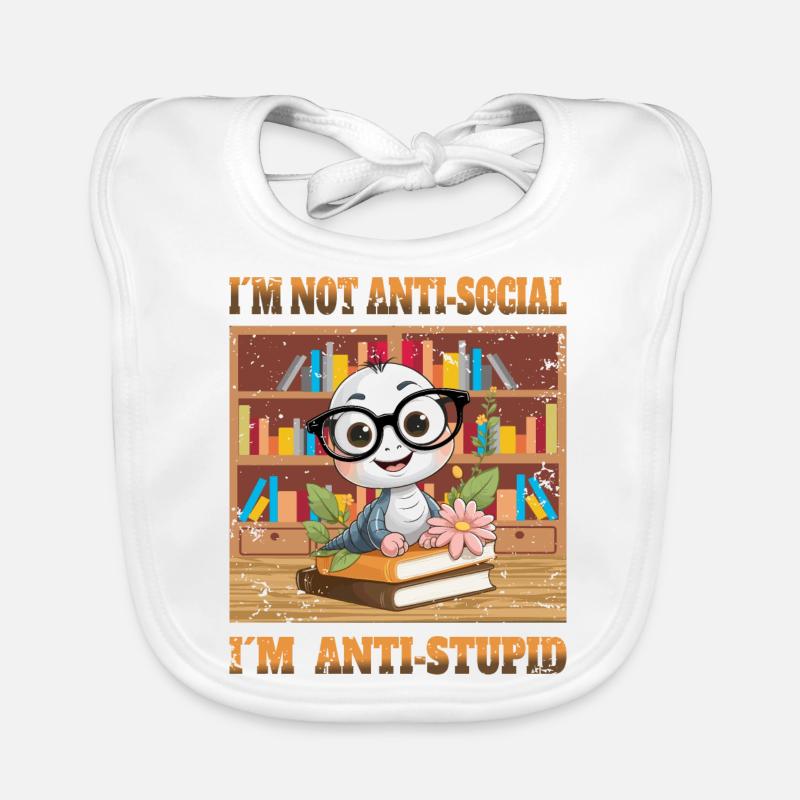 Smart Worm Organic Baby Bibs