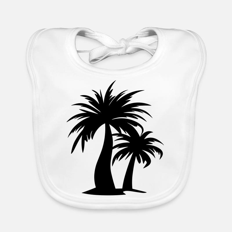 palmier Bavoir bio Bébé
