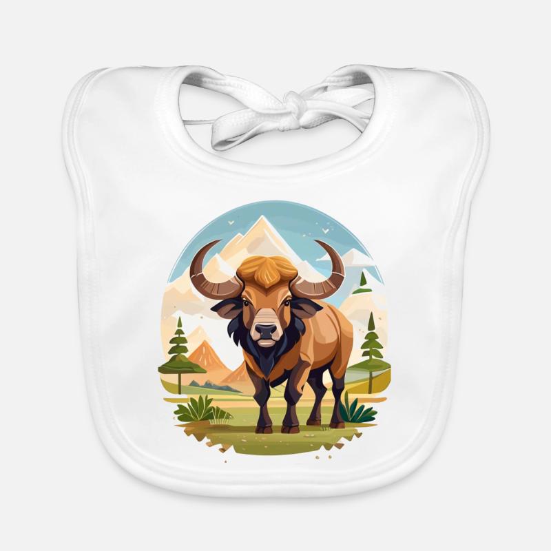 Buffle Bavoir bio Bébé