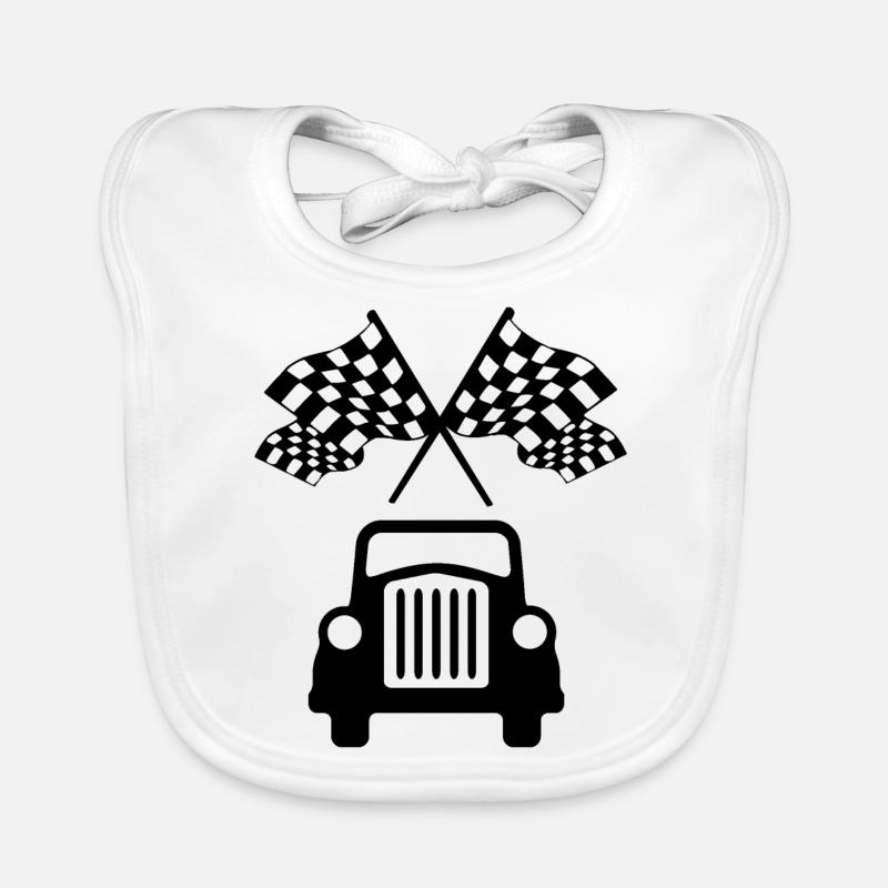 Car Organic Baby Bibs