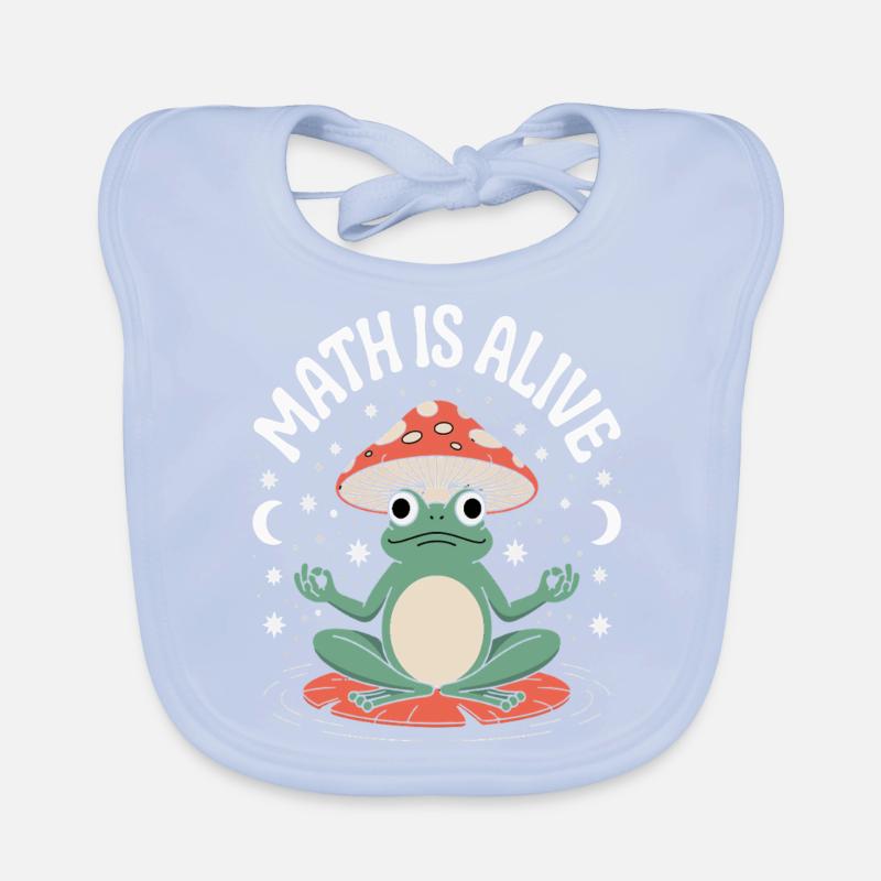 Math is Alive Organic Baby Bibs
