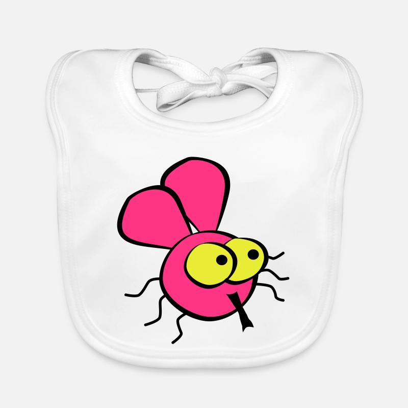 Fliege Baby Bio-Lätzchen