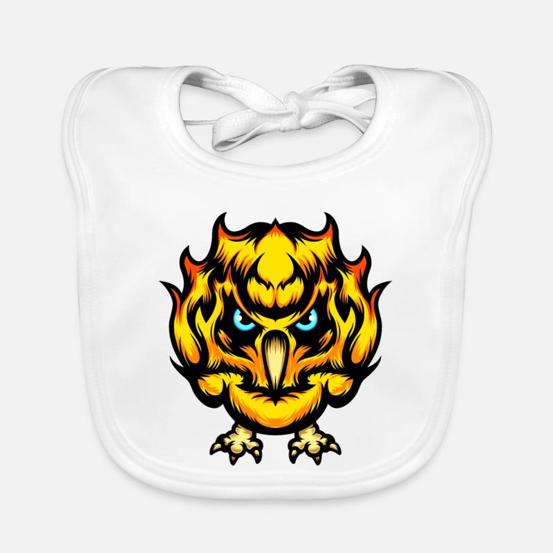 Fire Chick Organic Baby Bibs