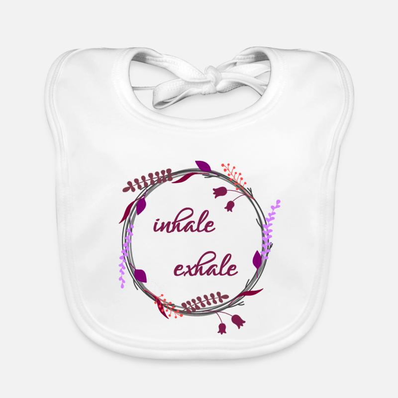 Inhale... Exhale... Baby Bio-Lätzchen