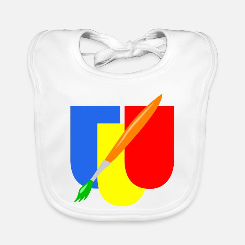 maler wappen handwerk Baby Bio-Lätzchen