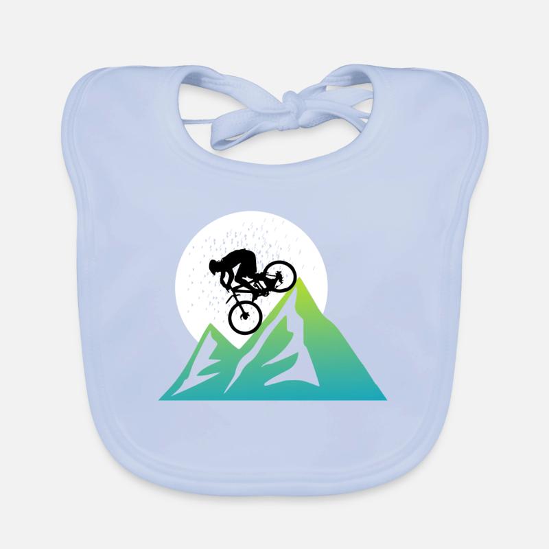 VTT biker vtt Bavoir bio Bébé