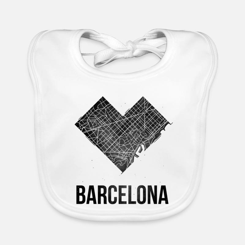 Barcelone Bavoir bio Bébé