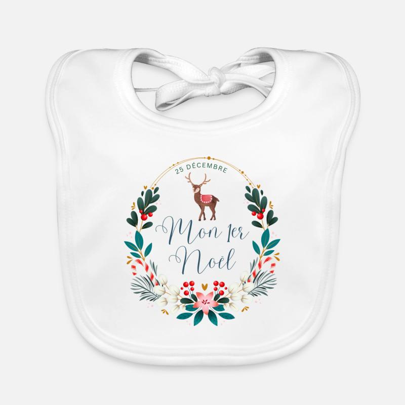 Mon premier Noël Bavoir bio Bébé