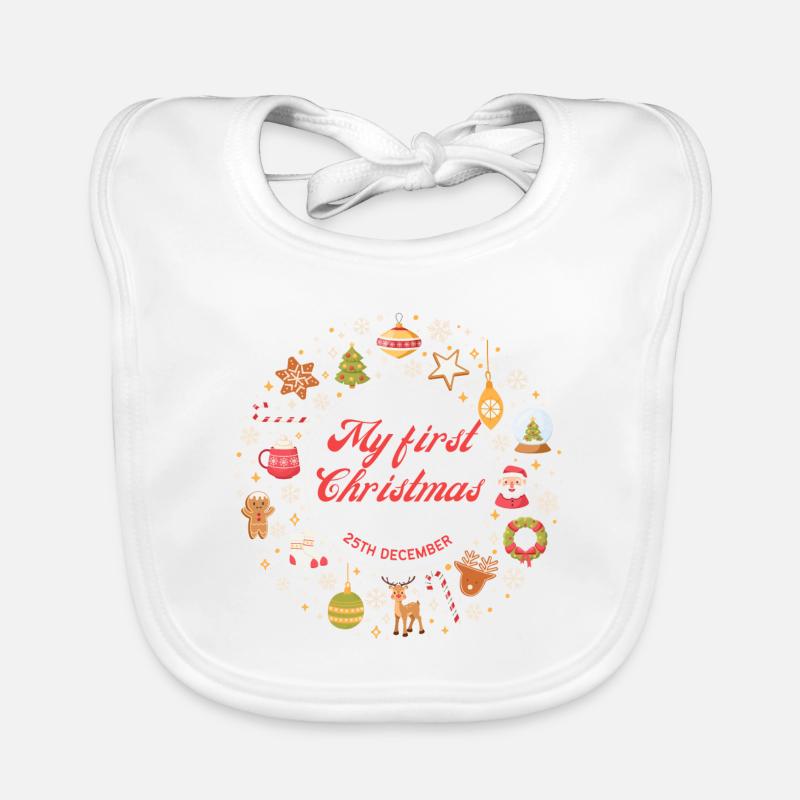 Mon 1er Noël Bavoir bio Bébé