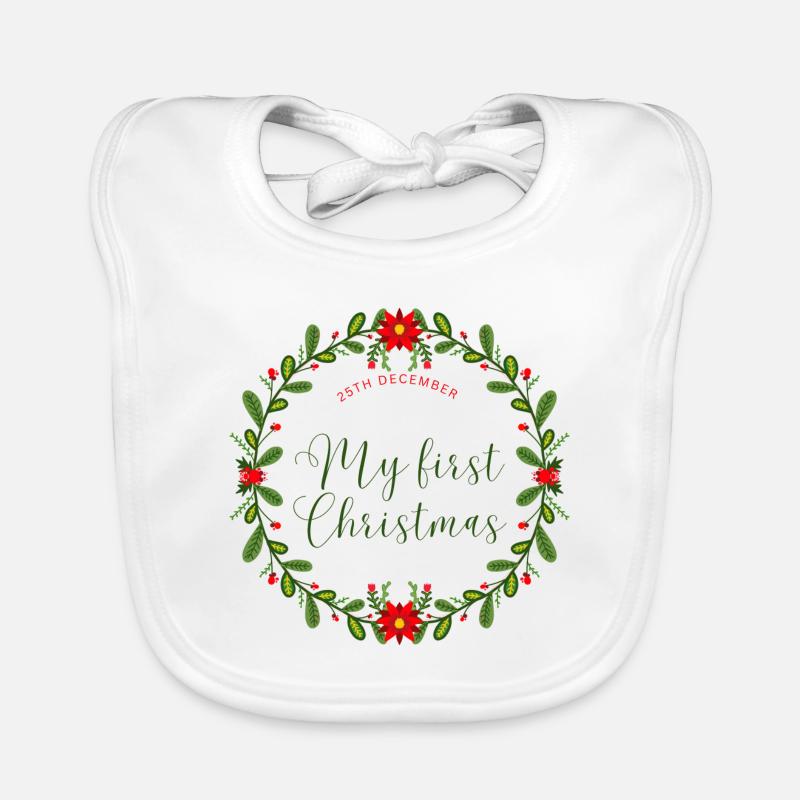 Mon premier Noël Bavoir bio Bébé