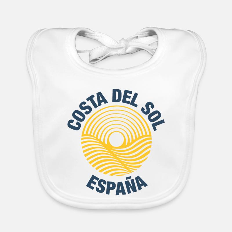 Costa del Sol Organic Baby Bibs