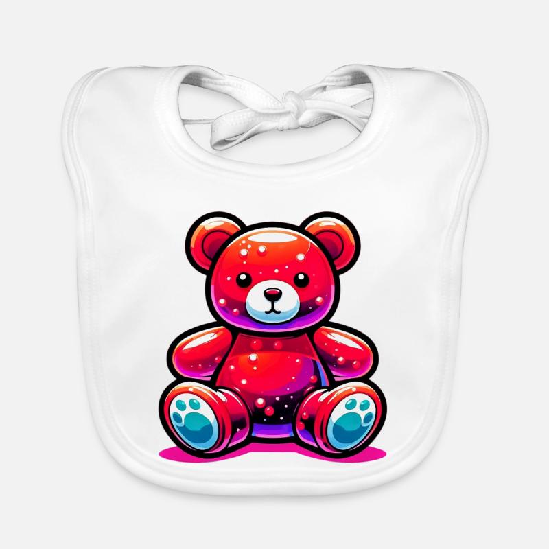 Ours Bavoir bio Bébé